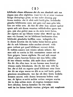Die Beiden Ältesten Deutschen Gedichte Aus Dem Achten Jahrhundert. Das Lied von Hildebrand und Hadubrand und das Weissenbrunner Gebet,  zum erstenmal in ihrem Metrum dargestellt | Brüder Grimm