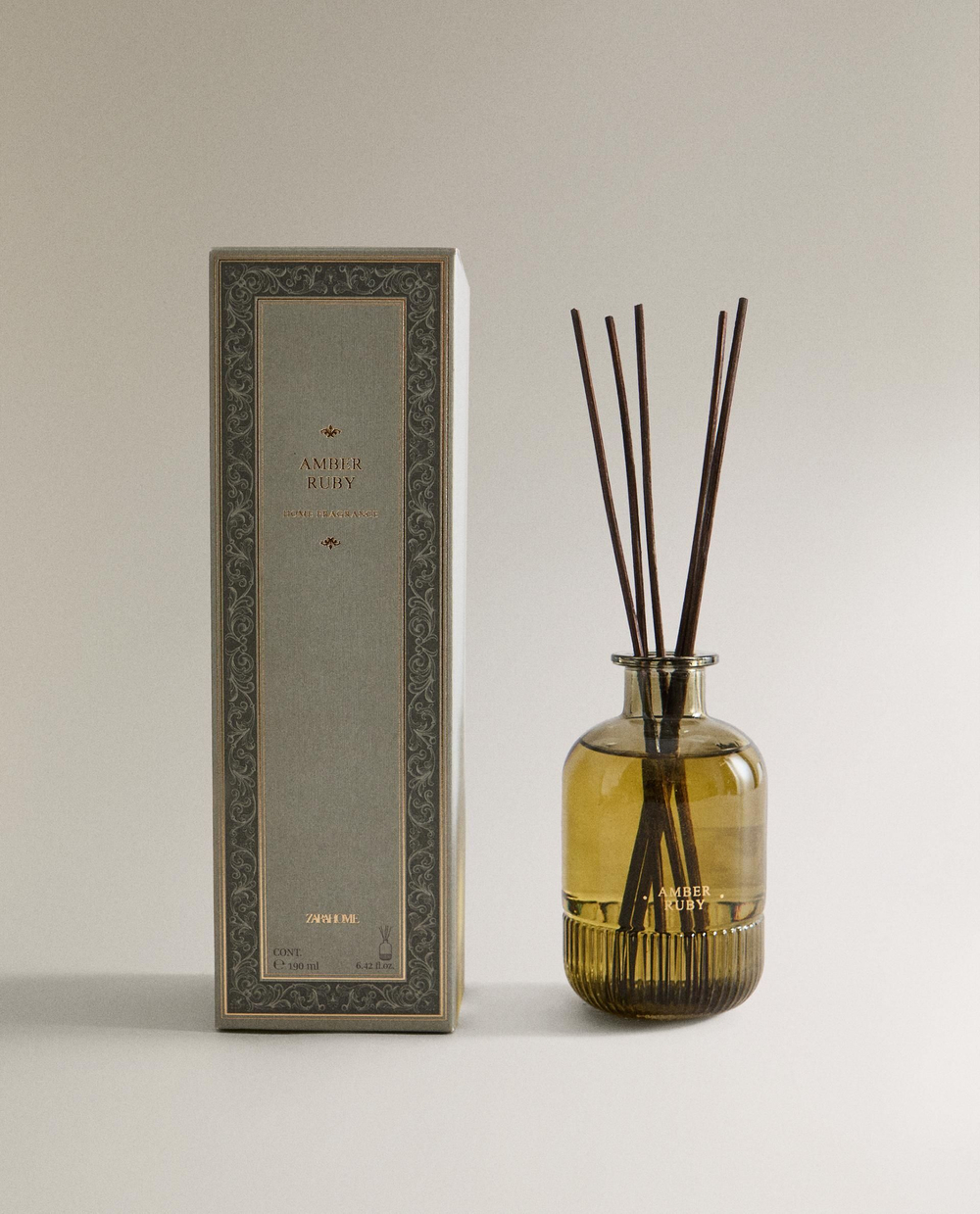 Zara Home - Освежитель воздуха mikado amber ruby, 190 мл