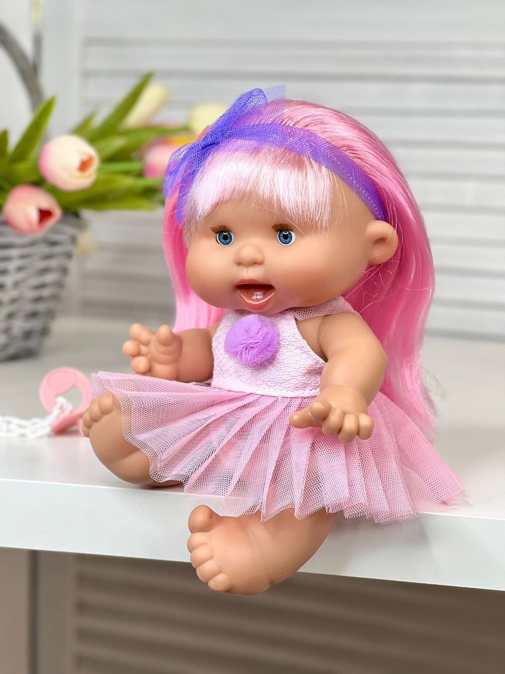 Пупс Nines 26см PEPOTE с закрыв. глазками (N804S24)