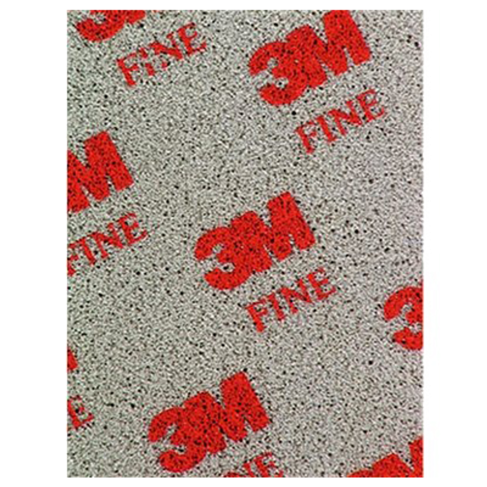 Губка абразивная односторонняя 3M 03809 Softback Sanding Sponge, 115х140мм Fine