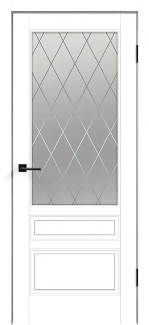 Межкомнатная дверь SCANDI 3V Белая эмаль