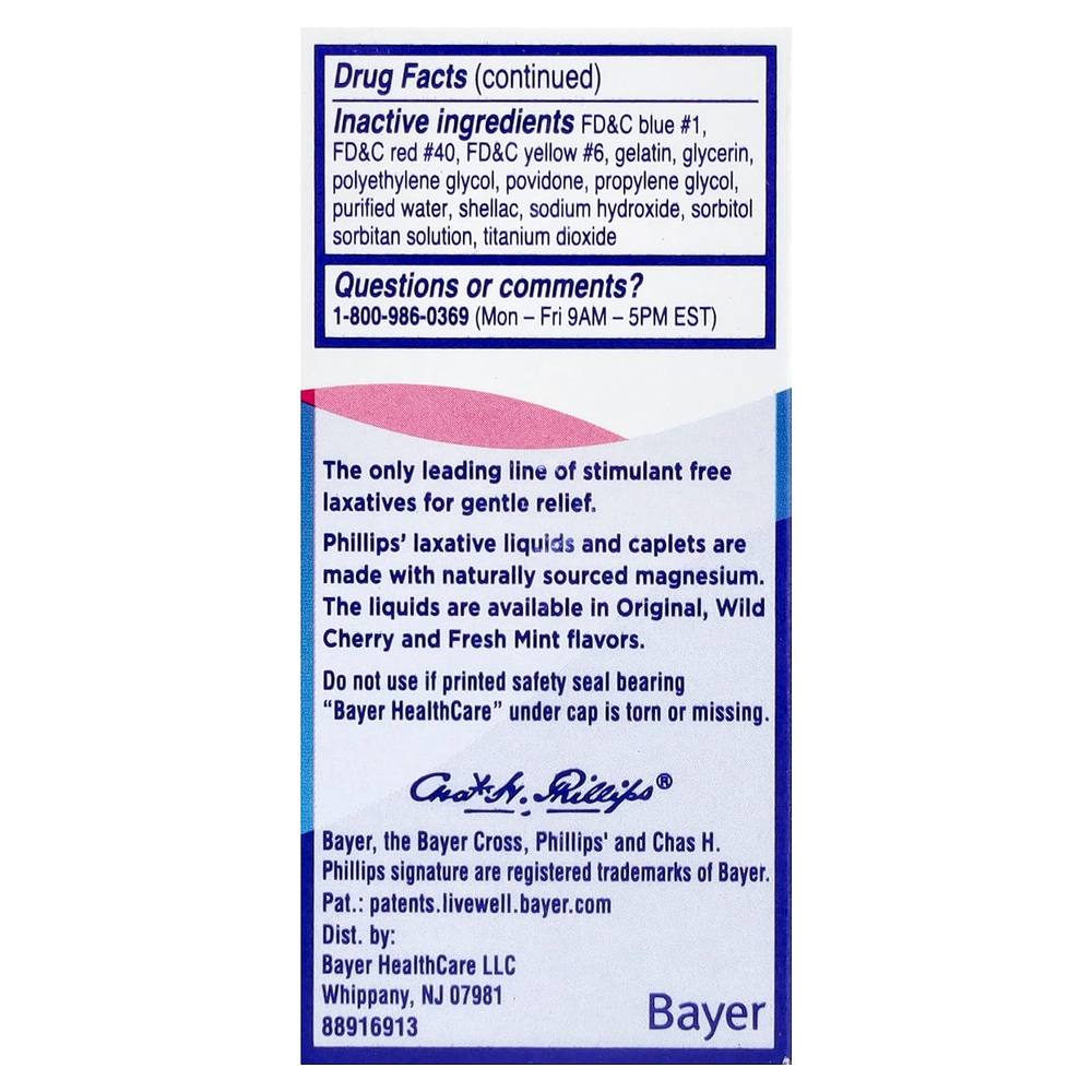 Phillip's, Средство для смягчения стула, 30 жидких гелей