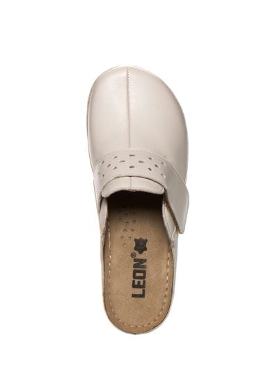 902 | Женские тапочки-сабо (бежевый)