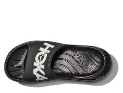 Шлёпанцы восстановительные Hoka Ora Athletic Slide U Черно-Белый