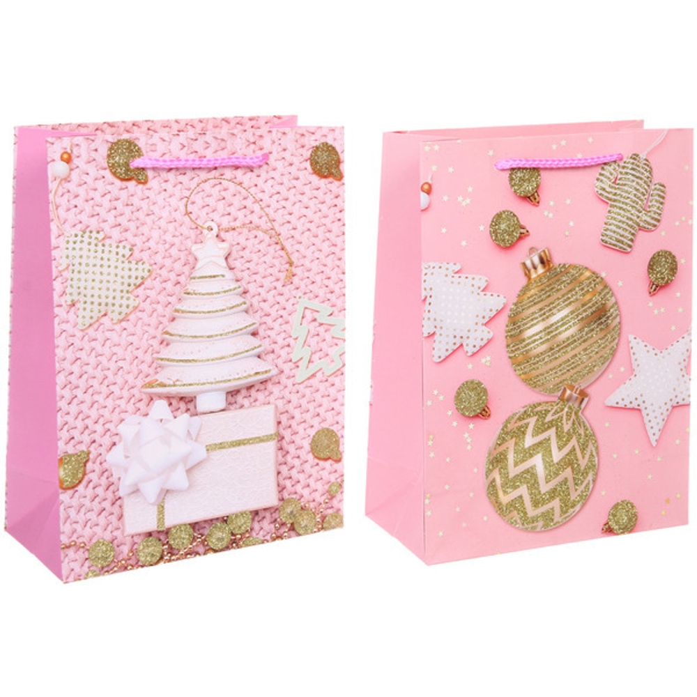 Пакет подарочный «Ванильные искры» 18*24*8,5 см