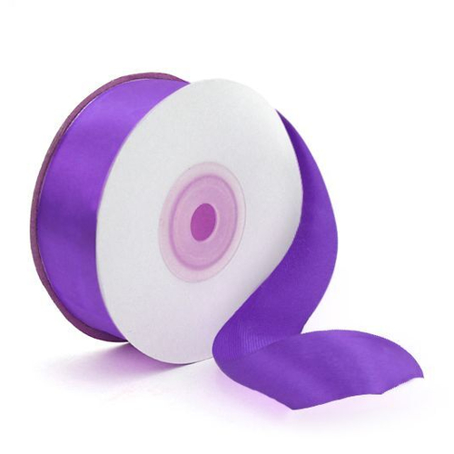 Лента Атлас Фиолетовый / 25 мм * 22,85 м