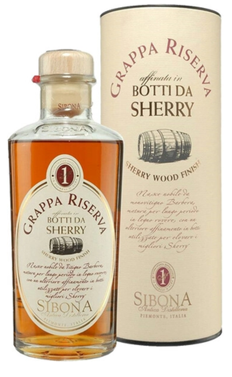 Ризерва Шерри Вуд Финиш Сибона 0,5 мет/туб 44% Антика Дистиллерия Сибона Италия