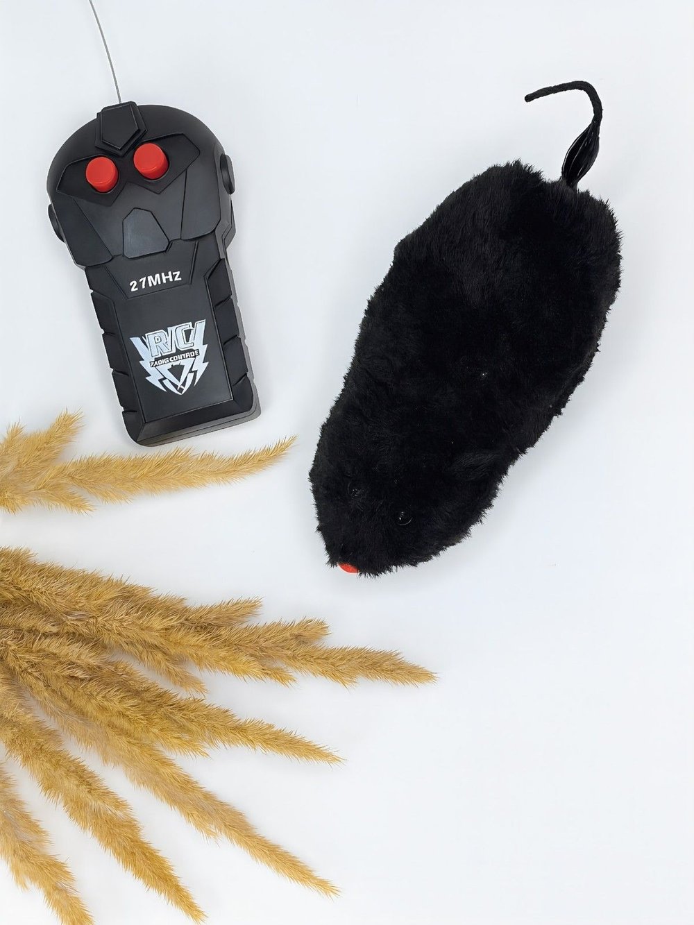 Игрушка Мышь на радиоуправлении цвет черный (202073373-1)