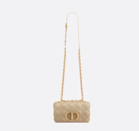 Сумка Dior Caro, бежевый