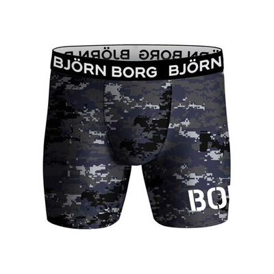 Björn Borg Performance Boxer Shorts 1 Pack Men - Black, Grey