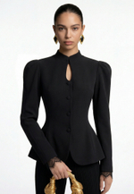 Жакет с кружевом