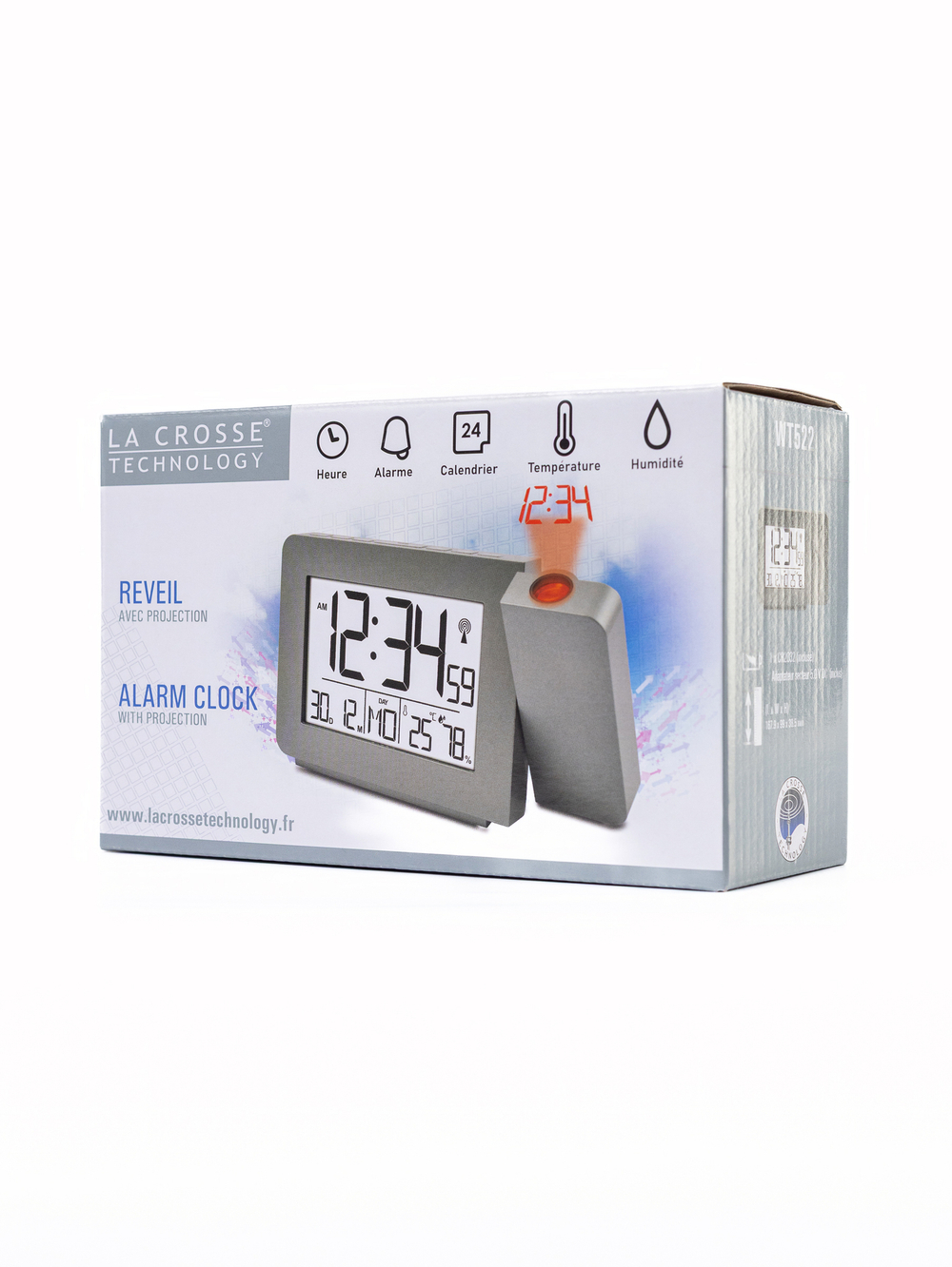 Проекционные часы LA CROSSE WT522, настольные