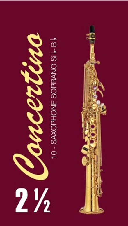 Трости для сопрано саксофона Концертино Concertino