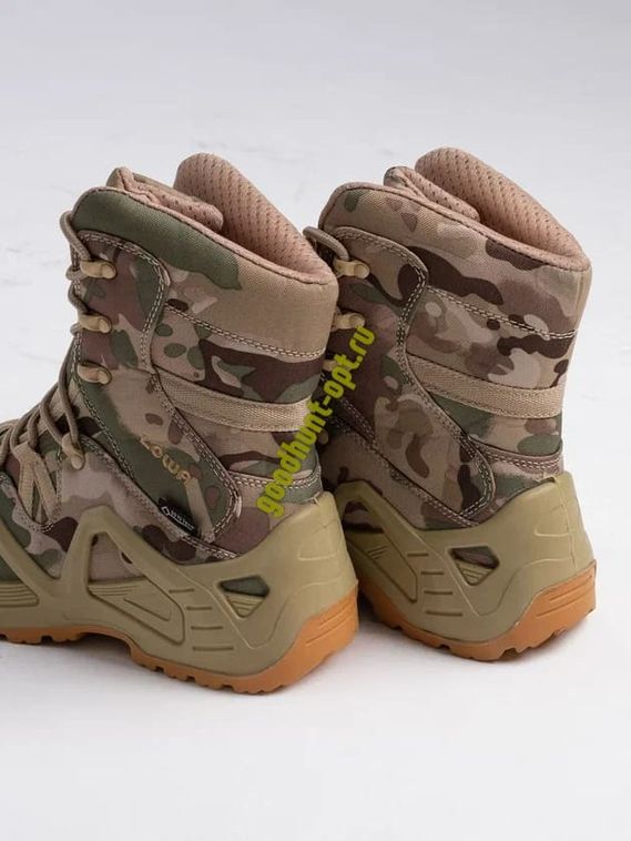 Тактические ботинки Лова высокий мультикам