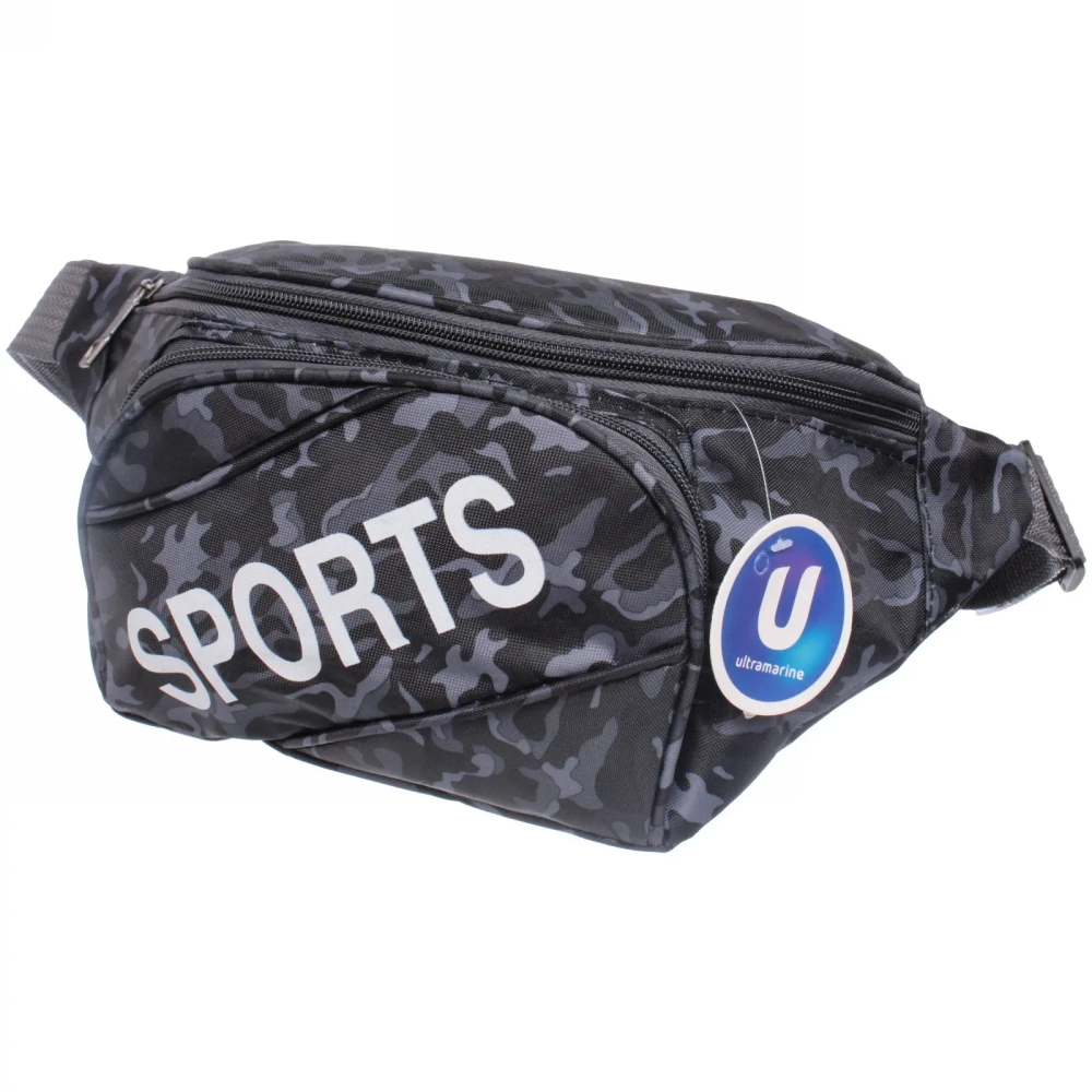 Сумка на пояс «Ultramarine - Sport leader», хаки, микс 4 цвета, 31*16*8см