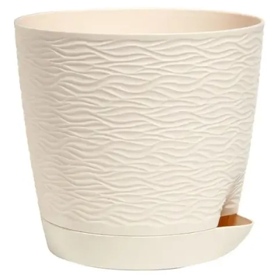 Кашпо Блюз (1,5л.) Цв. Кремовый (Арт. КШ-9140)