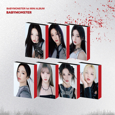 Альбом BABYMONSTER - 'BABYMONS7ER' 1st Mini Album (YG tag ver.)