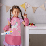 Фартук для творчества на завязках. Единорог