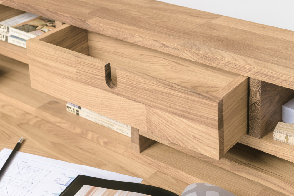 Стол письменный из массива дуба Модерн 2 (Бостон-2)