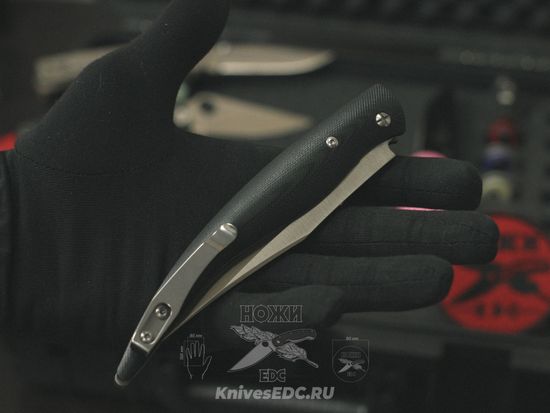 Складной нож Армейский военный Steelclaw Наваха 03 c клинком из стали D2, рукоять G10