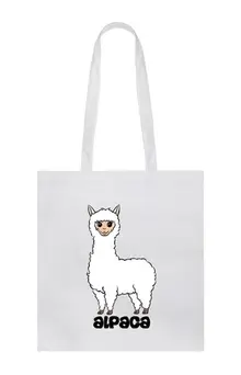 Хлопковая сумка/шоппер Alpaca (Алексей Горбут)