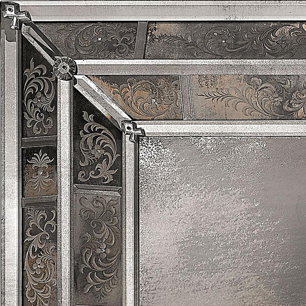 Венецианское зеркало "Бахус"