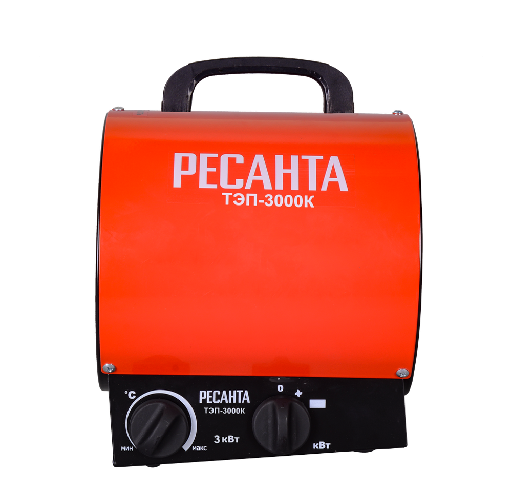 Электрическая тепловая пушка РЕСАНТА ТЭП-3000К - [3 кВт / 220В]