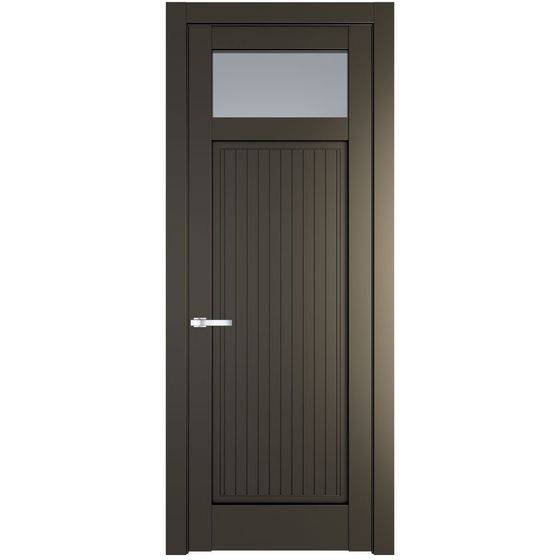 Фото межкомнатной двери эмаль Profil Doors 3.3.2PM перламутр бронза стекло матовое