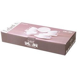 ЧАЙНЫЙ НАБОР LEFARD "PEARL" НА 6 ПЕР. 12 ПР. 290 МЛ (КОР=4НАБ.)