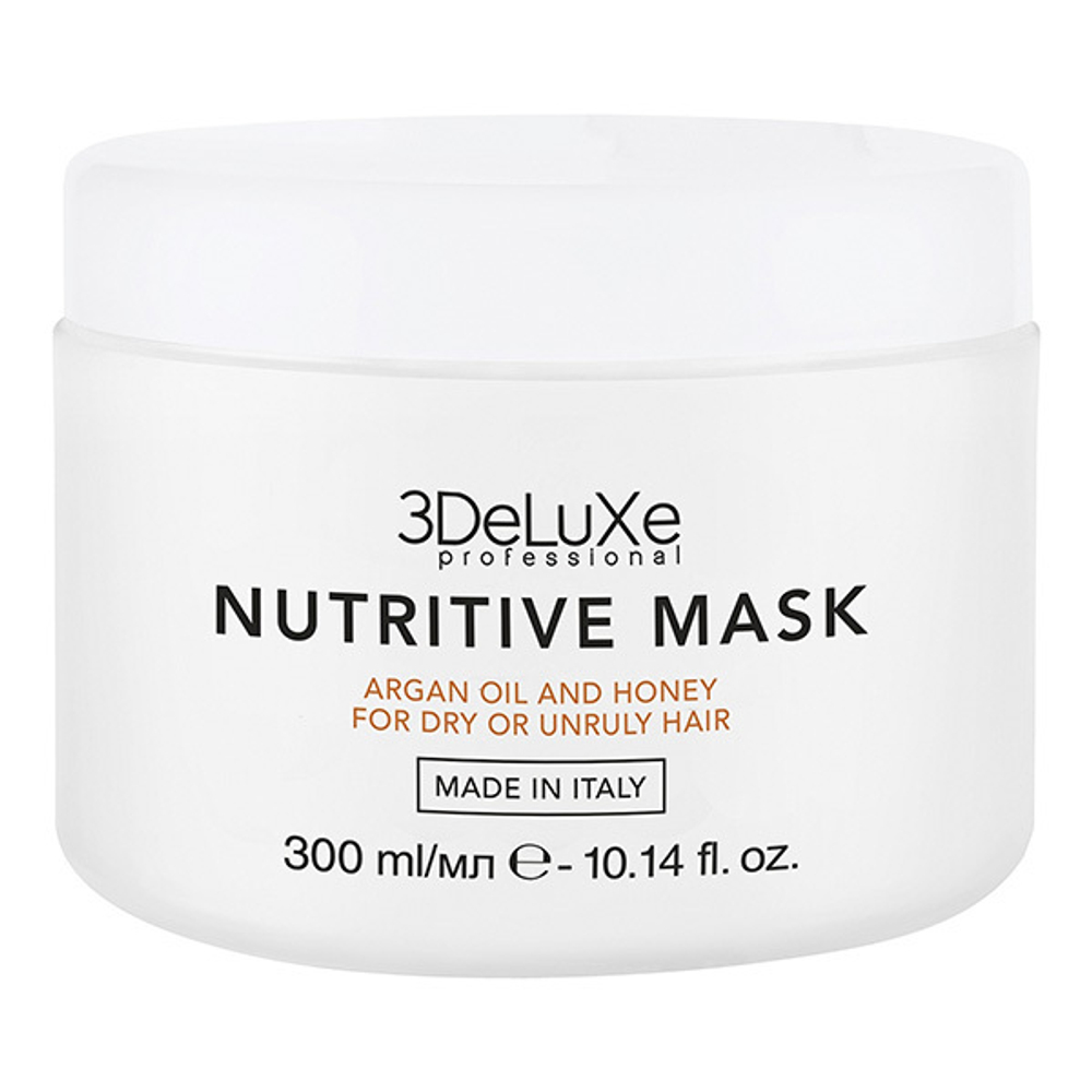 Маска для сухих и поврежденных волос 3DeLuXe Nutritive Mask 300мл