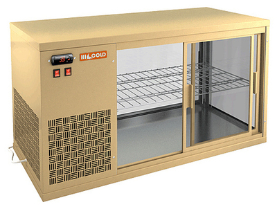 Витрина холодильная HICOLD VRL 1100 L Beige