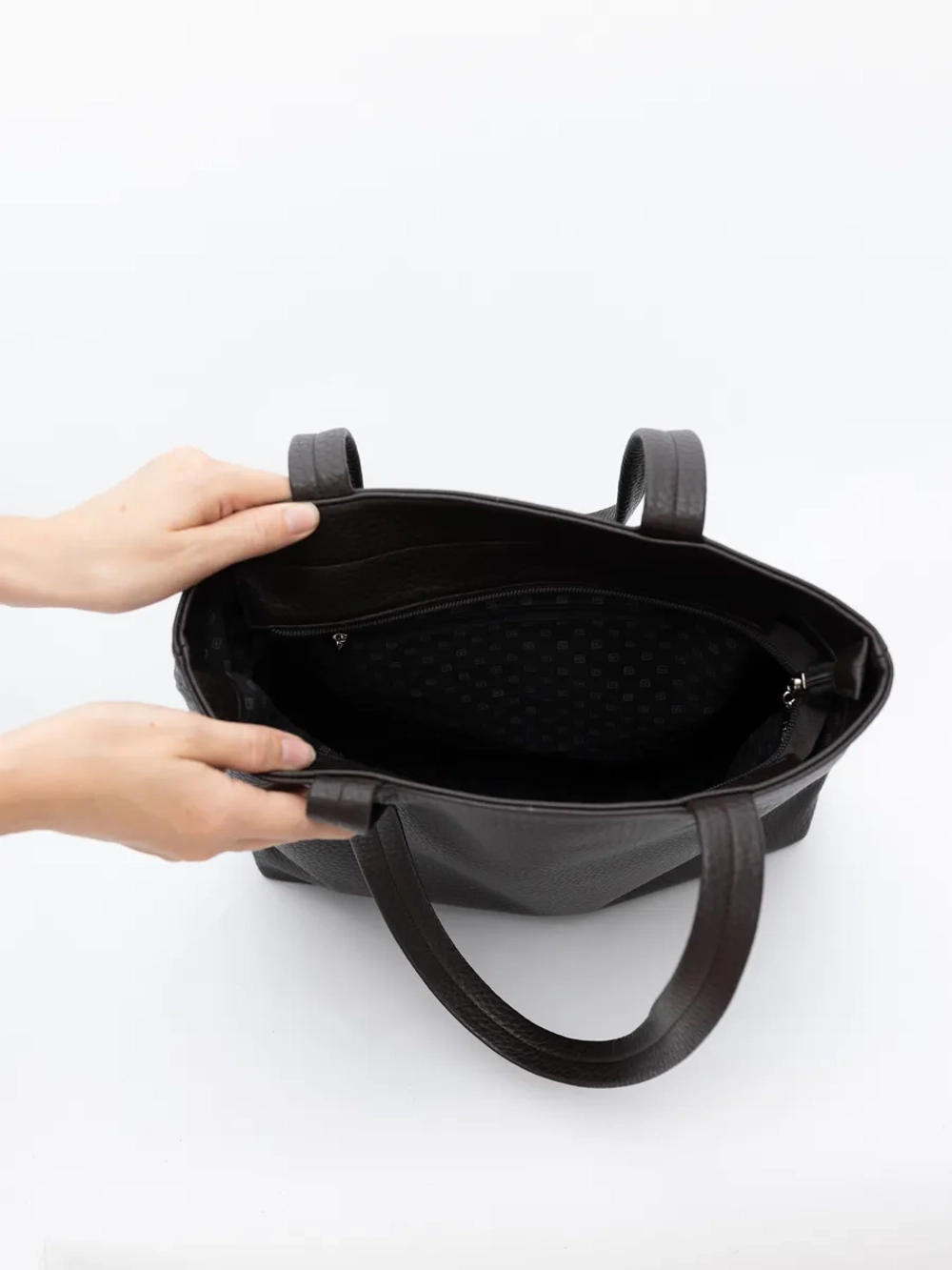 Сумка через плечо большая шоппер