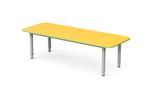 Стол детский прямоугольный 1100х450 регулируемый