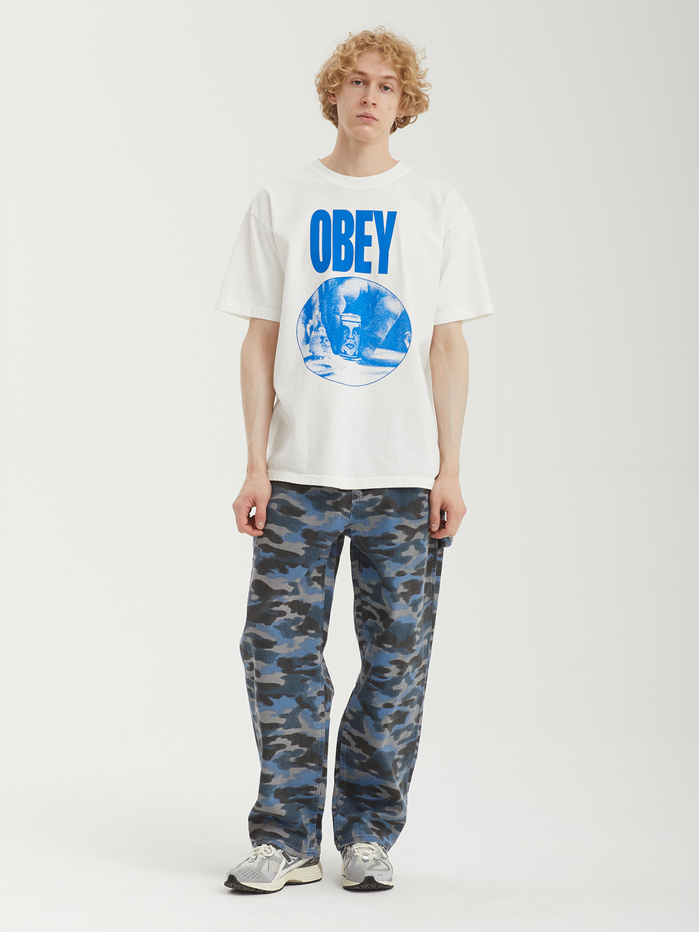 Мужская Футболка Obey Can