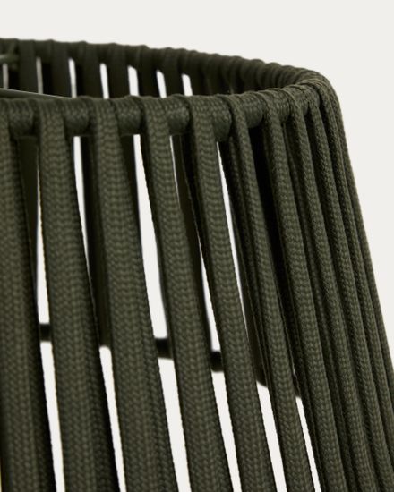 Абажур для подвесного светильника Aldet зеленый, Ø46 см