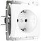 Розетка с заземлением Werkel белый W1171001 4690389155116