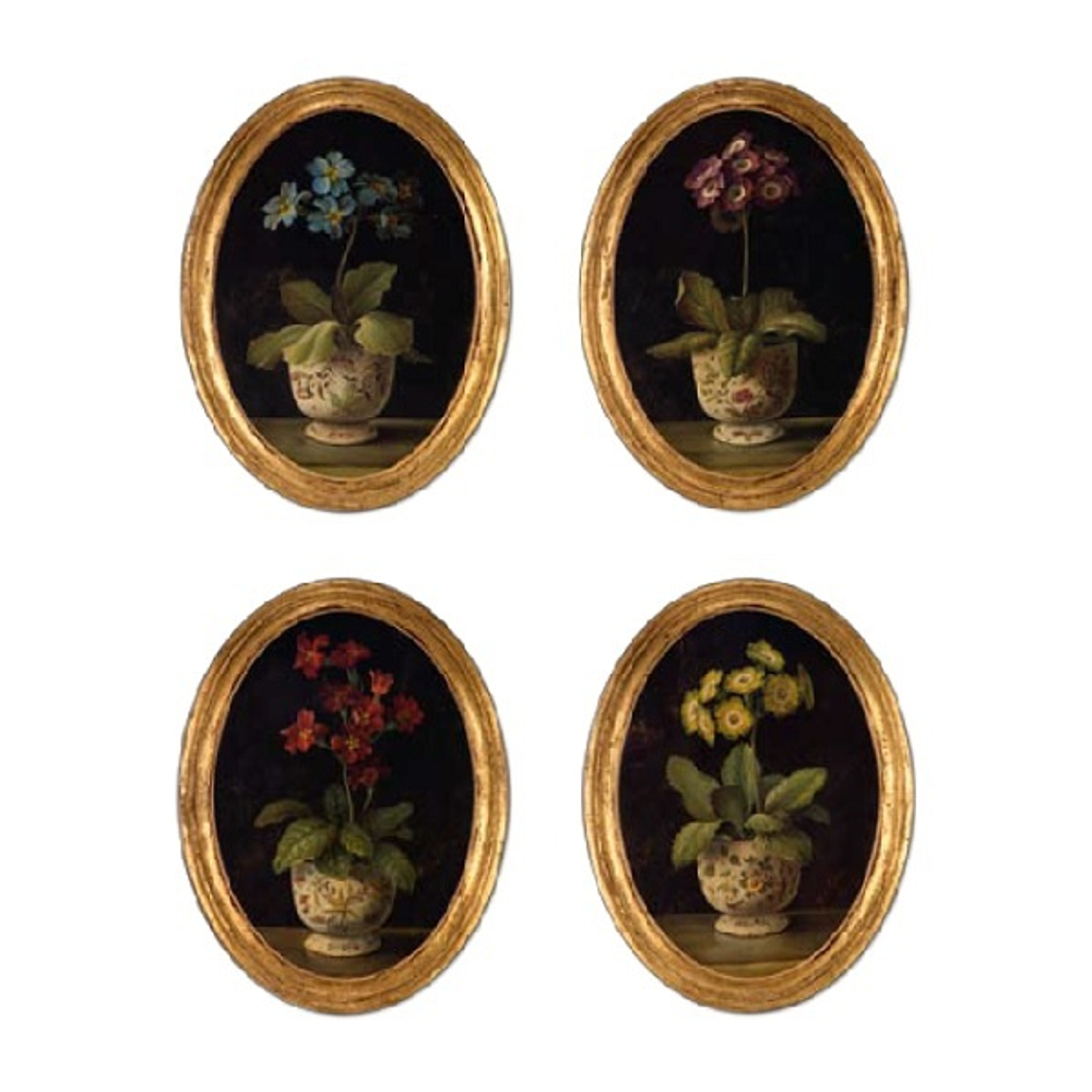 Цветок на чёрном фоне 16х21 см [Арт. S000Y01]