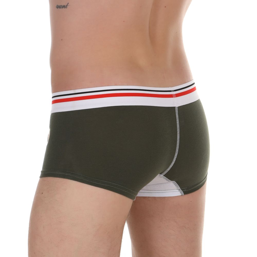 Мужские трусы хипсы хаки Diesel