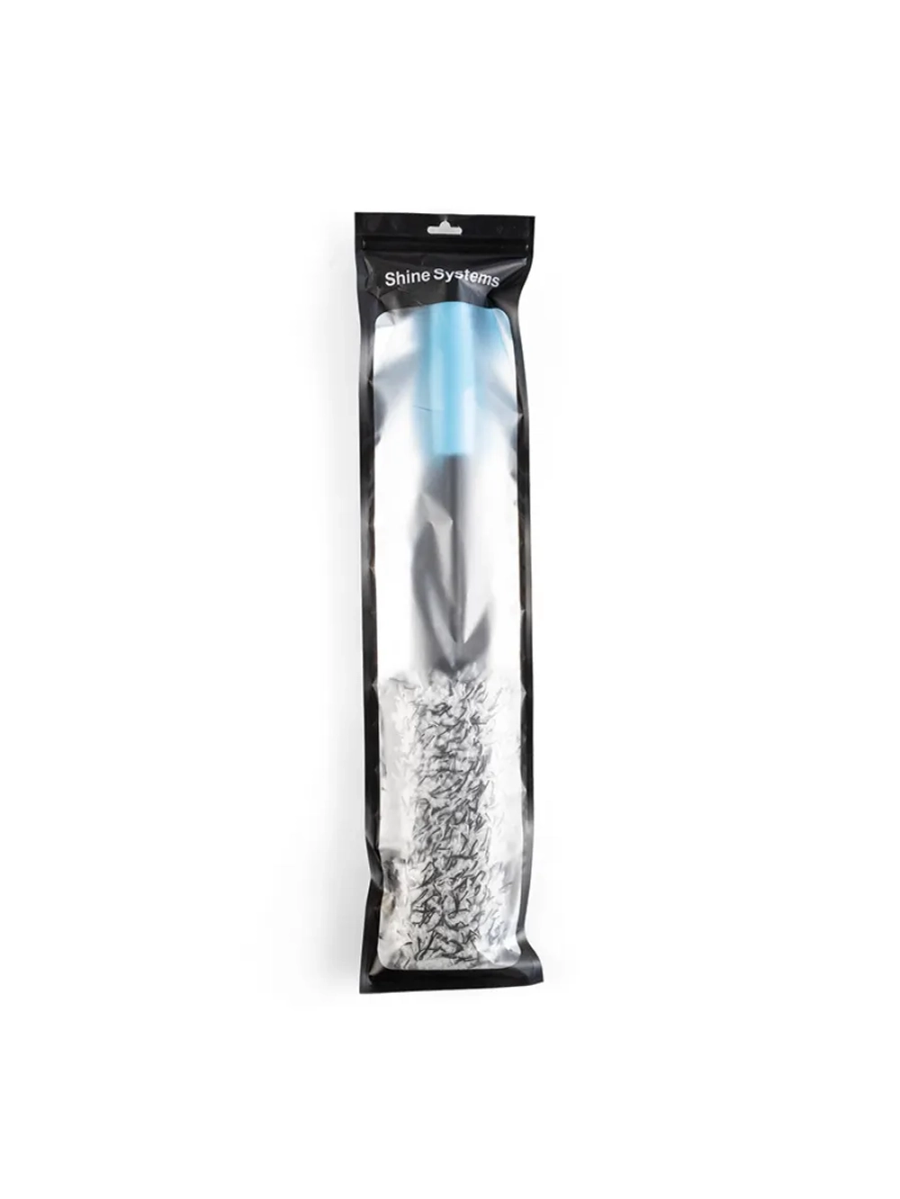 Shine Systems MicroSoft Wheel Brush Slim – плоская микрофибровая щётка чистки дисков, 50 см