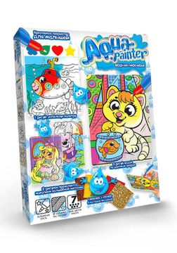 Набор креативного творчества «Водная раскраска» серии «AQUA PAINTER» НАБОР 8