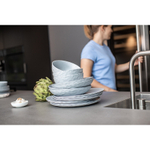 Тарелка club, organic, D26 см, синяя