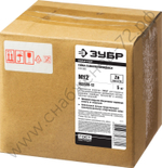 ЗУБР DIN 985 кл. пр. 6, M12, самостопорящаяся гайка с нейлоновым кольцом, цинк, 5 кг (303580-12)