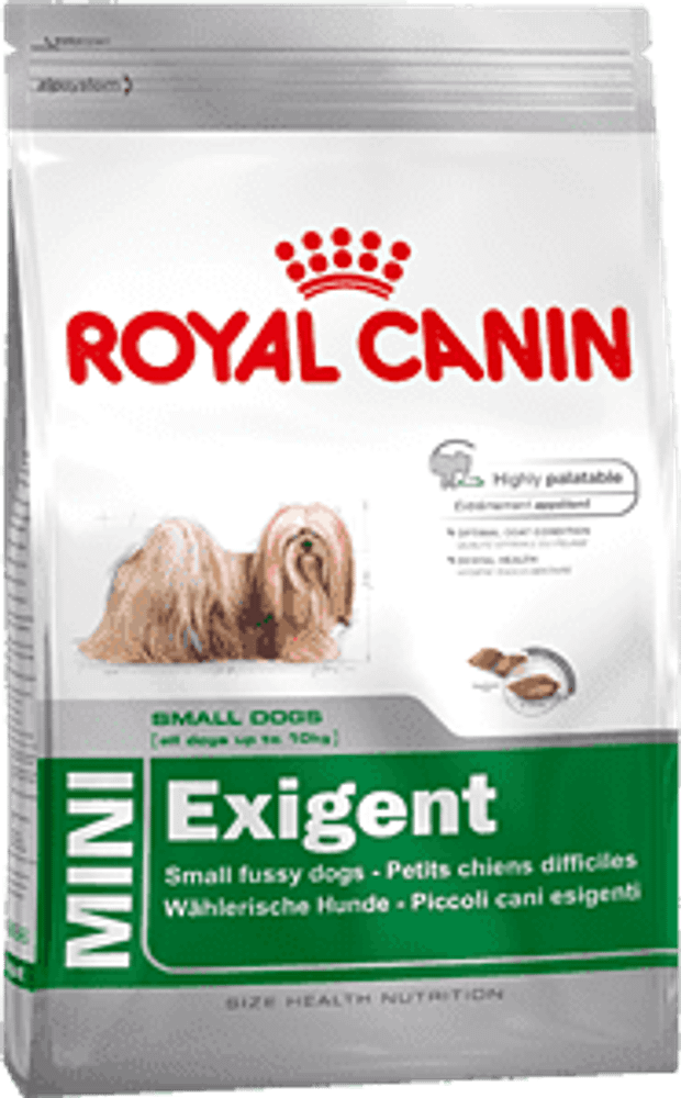 Royal Canin 2кг Мини Экзиджент корм для собак привередливых в питании от 10 месяцев и старше Royal Canin 2кг Мини Экзиджент корм для собак привередливых в питании от 10 месяцев и старше