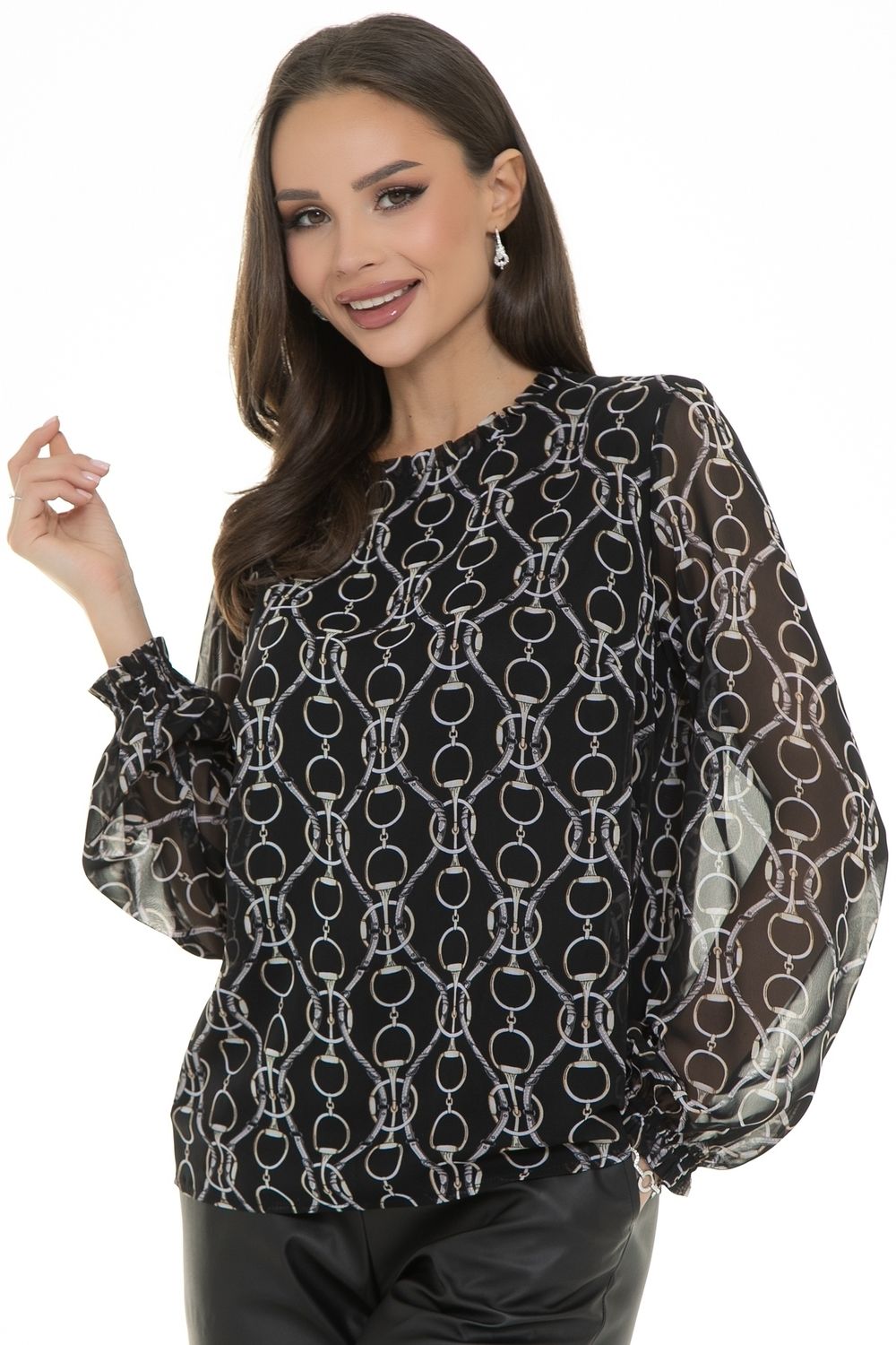 Блуза Волшебный шифон (шик) Diolche