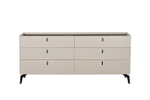Комод Garda Decor светлый 156*43,5*70 см