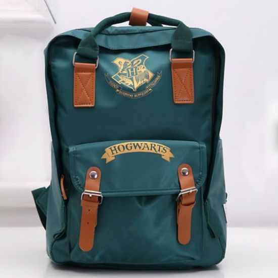 Рюкзак ученика Хогвартса, Гарри Поттер, р-р 37х28х14 см (зелёный)