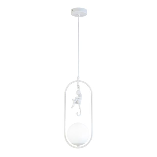 SLE115123-01 Подвес Белый/Белый E27 1*60W TENATO