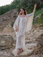 Накидка короткая с бахромой Tribal