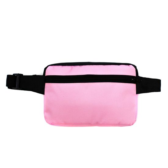 Поясная сумка ZAIN 236. Розовый&Черный