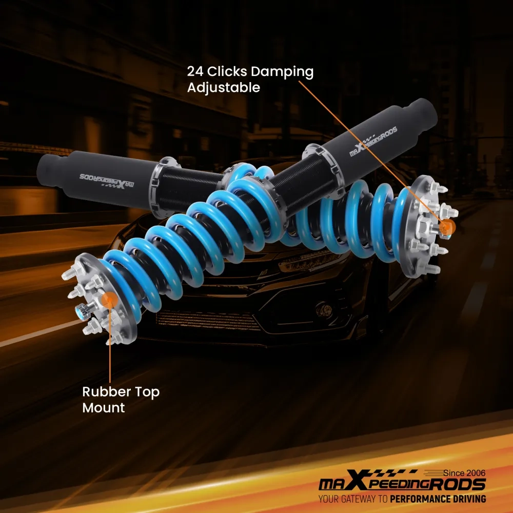 MaXpeedingrods T6 Suspension Coilovers Lowering Coils подходит для автомобиля Acura RL KB1 05-08